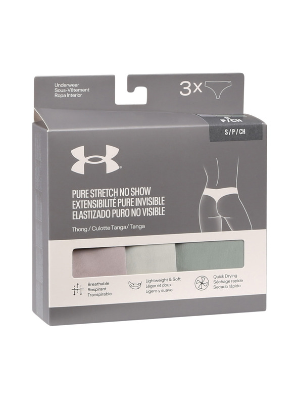 Under Armour Női bugyi Under Armour UA Pure Stretch NS THONG - 3pk