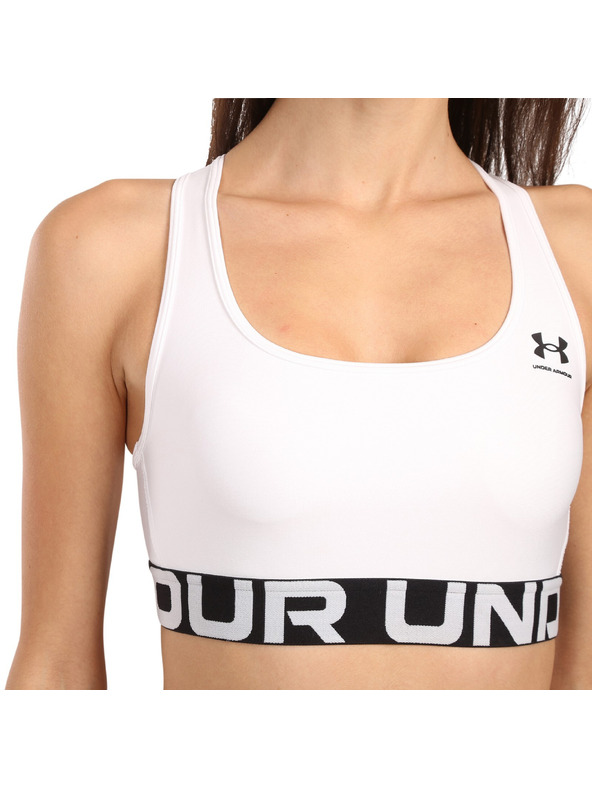 Under Armour Női melltartó Under Armour UA HG Mid Branded-WHT