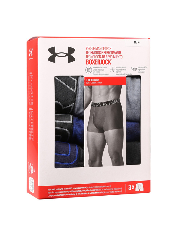 Under Armour Férfi boxeralsó Under Armour M UA Perf Tech Nov 3in - 3pk