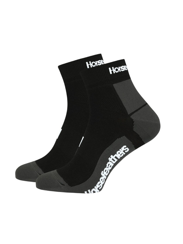 Horsefeathers Technikai funkcionális zokni Cadence - fekete
