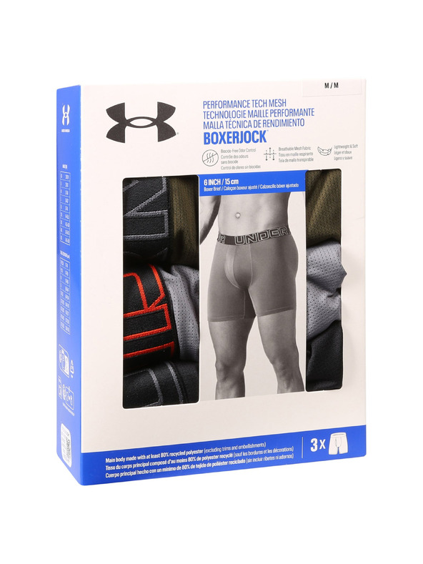Under Armour Férfi boxeralsó Under Armour M UA Perf Tech Mesh (3pk)