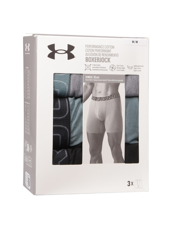 Under Armour Férfi boxeralsó Under Armour M UA Perf Cotton (3pk)