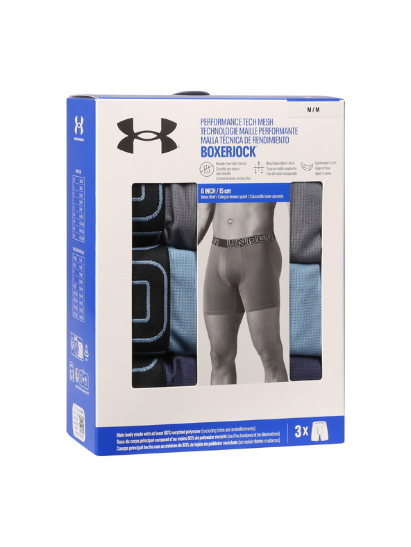 Under Armour Férfi boxeralsó Under Armour M UA Perf Tech Mesh (3pk)