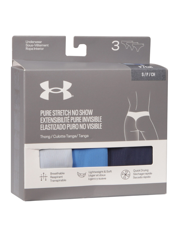 Under Armour Női tanga Under Armour UA Pure Stretch NS Női tanga - 3pk