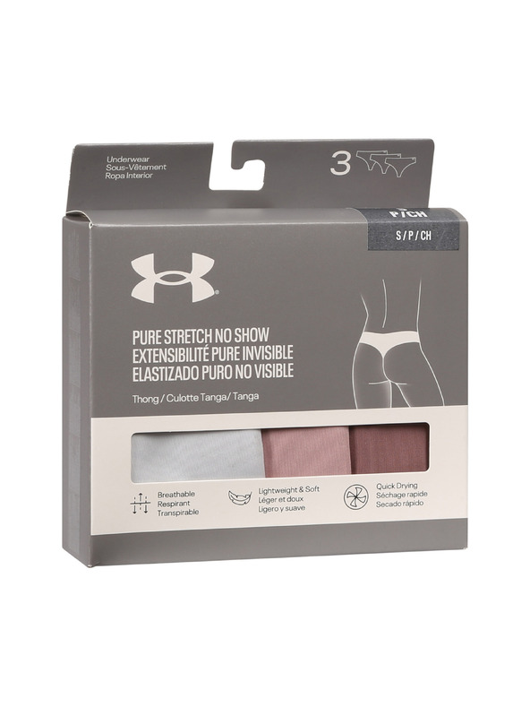 Under Armour Női tanga Under Armour UA Pure Stretch NS Női tanga - 3pk