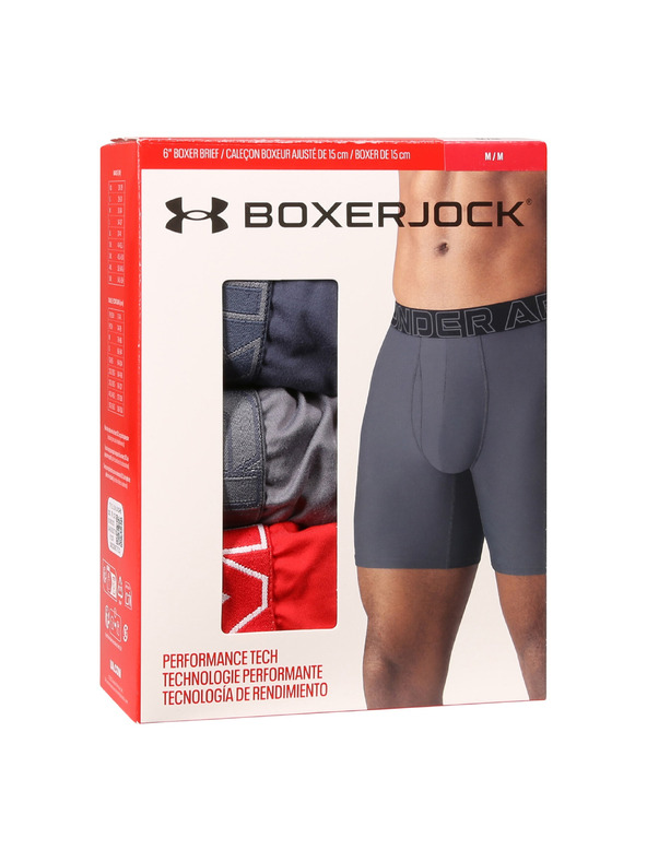 Under Armour Férfi boxeralsó Under Armour Ua Performance Tech - Solid 6in - 3