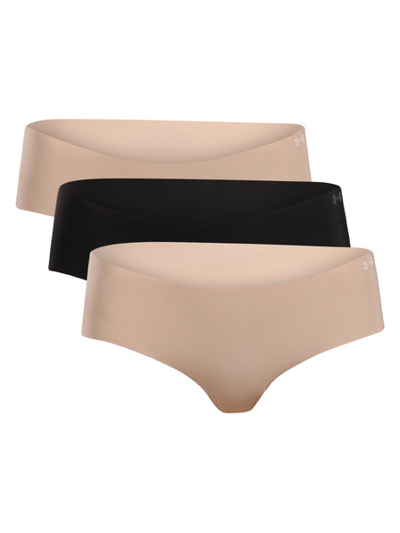 Under Armour Női bugyi Under Armour Ua Pure Stretch No Show Hipster-Solid - 3pk