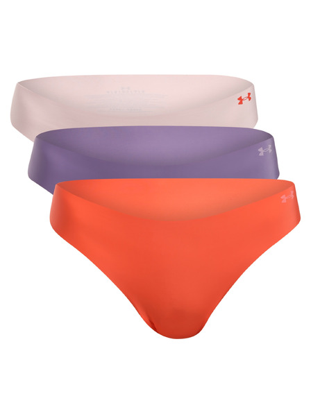 Under Armour Női tanga Under Armour Ua Pure Stretch No Show Thong -Solid - 3pk