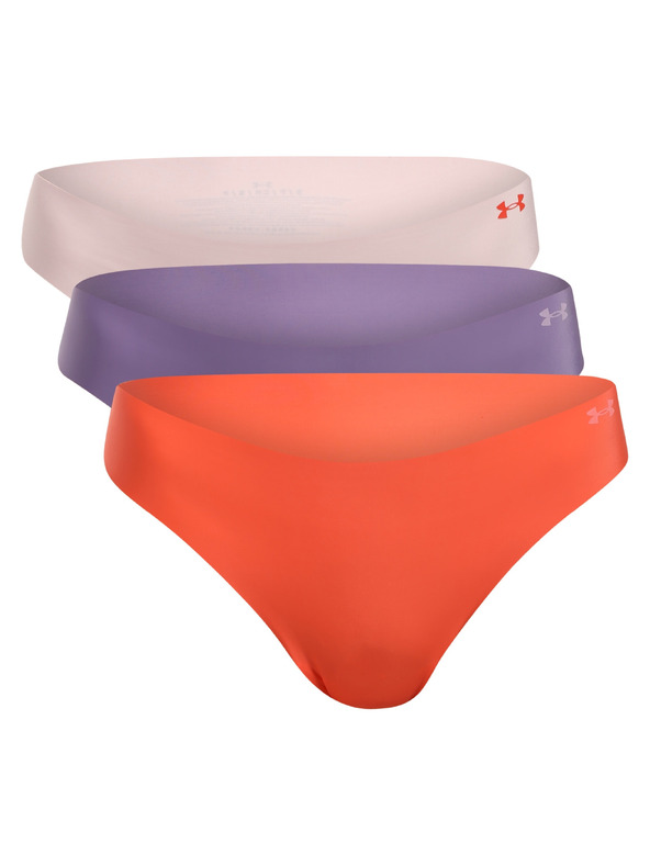 Under Armour Női tanga Under Armour Ua Pure Stretch No Show Thong -Solid - 3pk