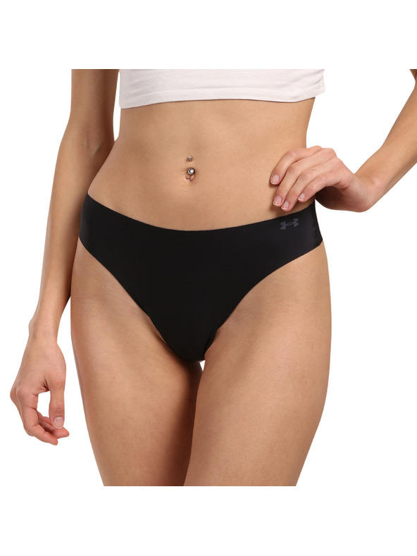 Under Armour Női tanga Under Armour Ua Pure Stretch No Show Thong -Solid - 3pk