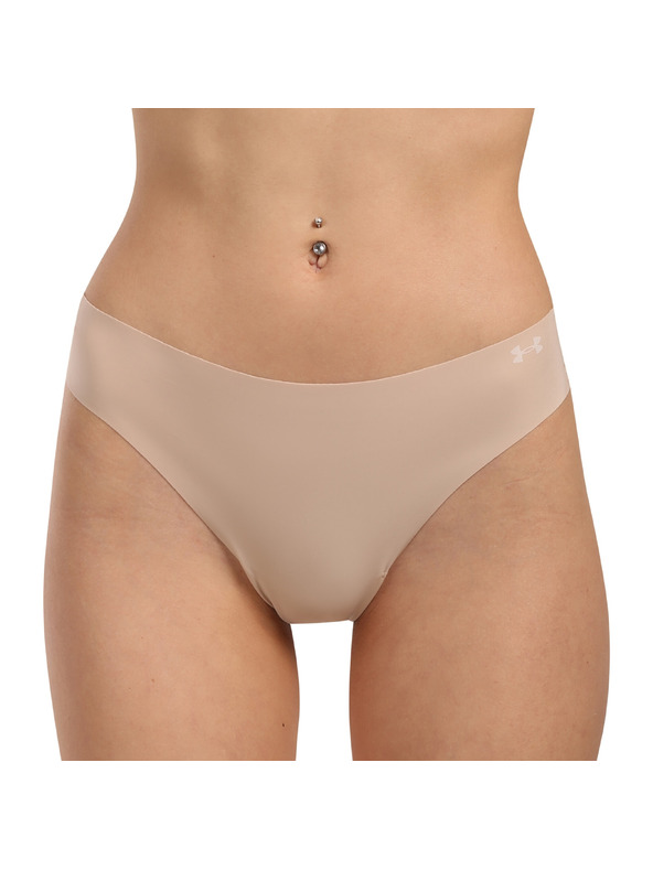 Under Armour Női tanga Under Armour Ua Pure Stretch No Show Thong -Solid - 3pk