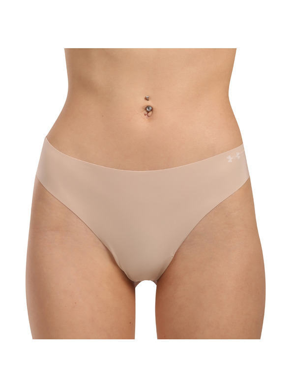 Under Armour Női tanga Under Armour Ua Pure Stretch No Show Thong -Solid - 3pk