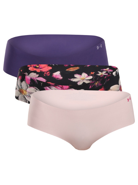 Under Armour Női bugyi Under Armour Ua Pure Stretch Noshow Hipster-Print - 3pk