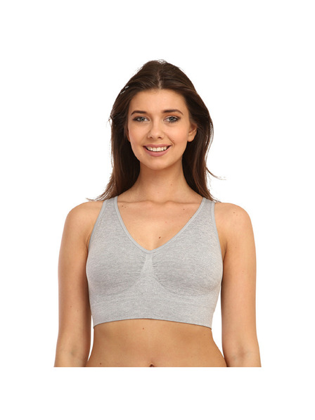 Bellinda EASY BRA - Női drótmentes sport melltartó - szürke