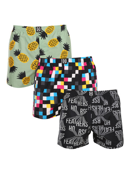 Horsefeathers Férfi boxeralsó szett 3 darab - Horsefeathers Manny Bundle 4
