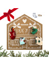 Dedoles Adventi naptár 12x zokni Dedoles