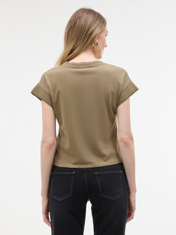 Orsay ORSAY Khaki női rövid ujjú póló