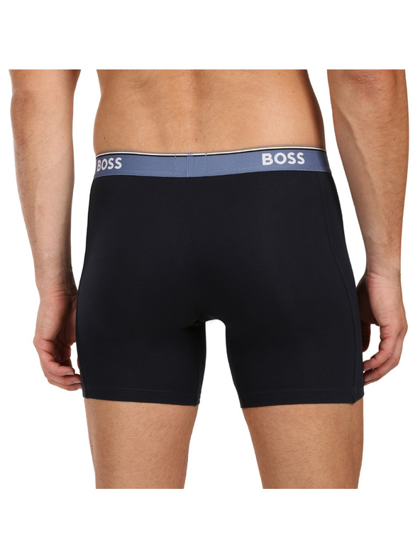 BOSS Három darabos csomag - BOSS férfi boxeralsó fekete