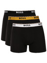 BOSS Három darabos csomag - BOSS férfi boxeralsó fekete