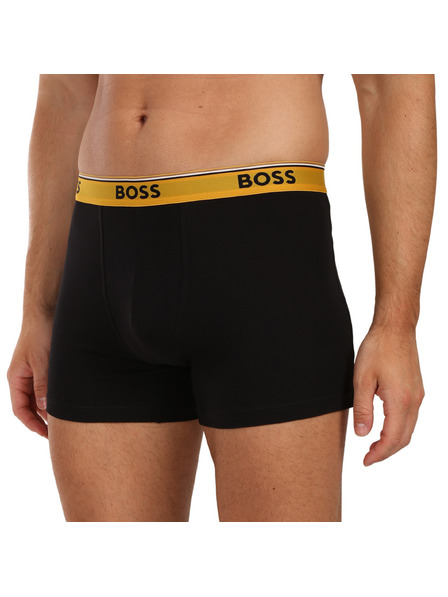 BOSS Három darabos csomag - BOSS férfi boxeralsó fekete