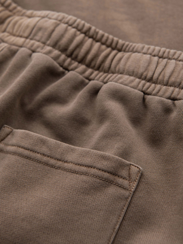 Ombre Clothing Férfi pamut tréningnadrág BASIC barna Ombre ruházat