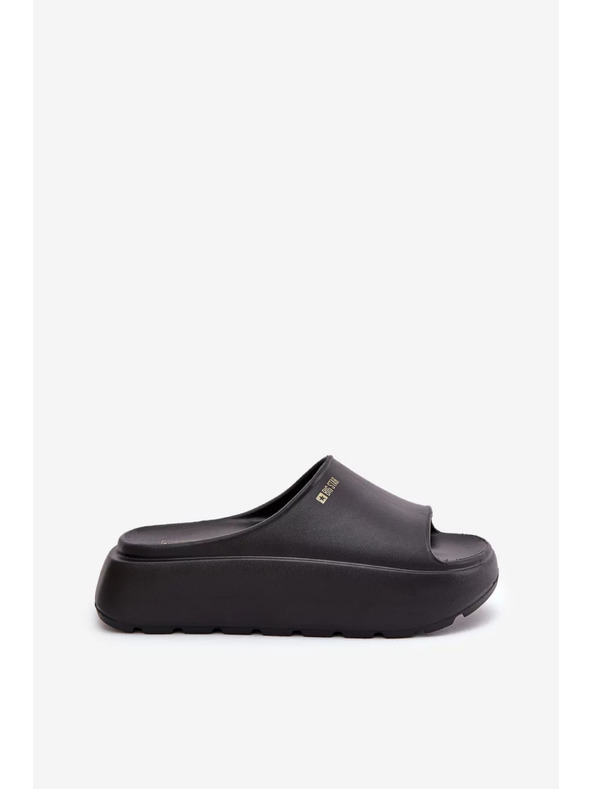 BIG STAR SHOES Női habpapucs platformon Big Star – fekete