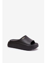BIG STAR SHOES Női habpapucs platformon Big Star – fekete