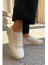 BIG STAR SHOES Női vászon tornacipő Big Star – bézs