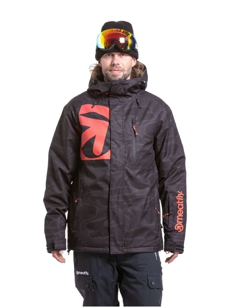 Meatfly Meatfly férfi SNB & SKI dzseki Shader Morph Black