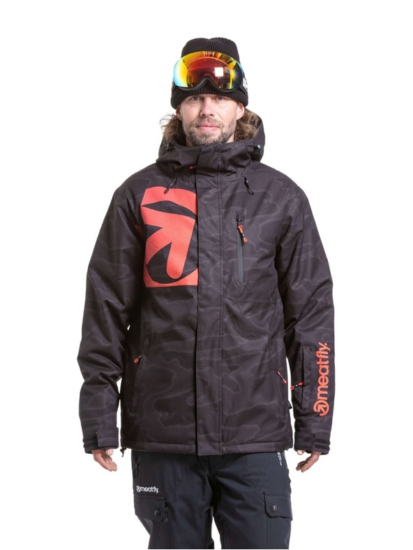 Meatfly Meatfly férfi SNB & SKI dzseki Shader Morph Black