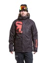 Meatfly Meatfly férfi SNB & SKI dzseki Shader Morph Black