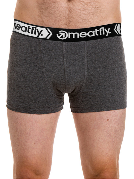 Meatfly Meatfly férfi boxeralsó Balboa Boxershorts Four Pack Black/Grey Heather