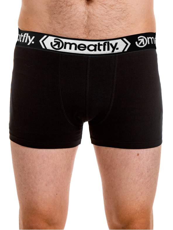 Meatfly Meatfly férfi boxeralsó Balboa Boxershorts Four Pack Black/Grey Heather