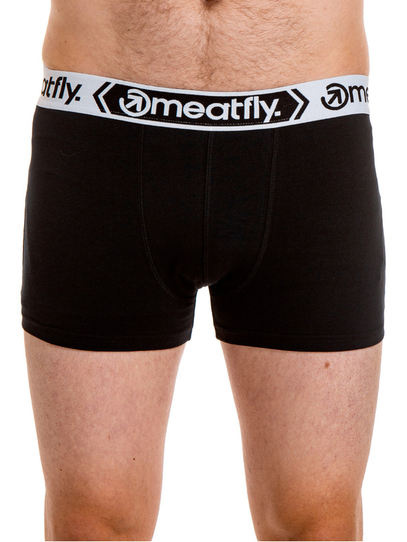 Meatfly Meatfly férfi boxeralsó Balboa Boxershorts Four Pack Black/Grey Heather