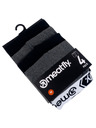 Meatfly Meatfly férfi boxeralsó Balboa Boxershorts Four Pack Black/Grey Heather