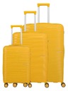 Travelite Travelite Pacific S,M,L Utazókofferek szett Yellow