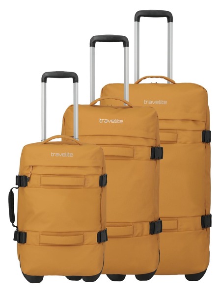 Travelite Travelite Bolonia Wheeled Duffle S,M,L Utazókofferek szett Yellow