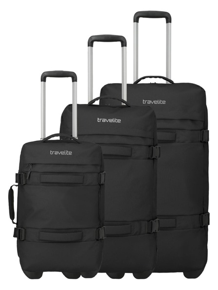 Travelite Travelite Bolonia Wheeled Duffle S,M,L Utazókofferek szett Black