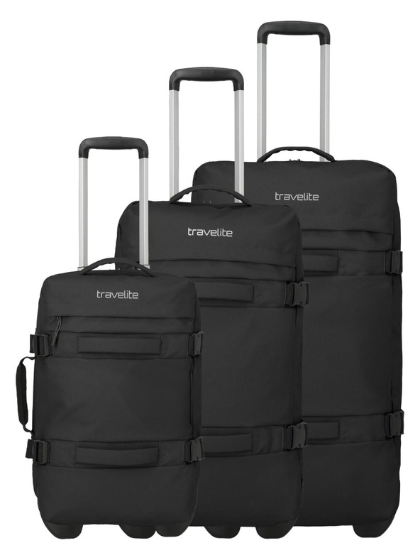 Travelite Travelite Bolonia Wheeled Duffle S,M,L Utazókofferek szett Black