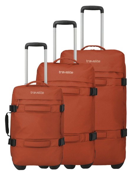 Travelite Travelite Bolonia Wheeled Duffle S,M,L Utazókofferek szett Orange