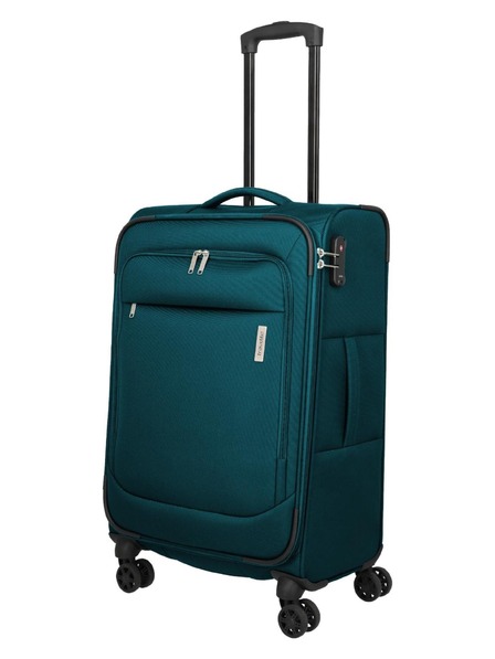 Travelite Utazási bőrönd Travelite Priego M Petrol