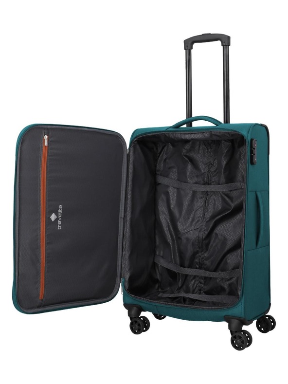 Travelite Utazási bőrönd Travelite Priego M Petrol