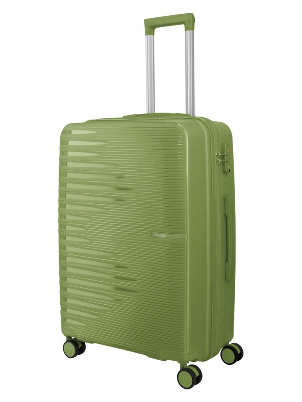 Travelite Utazási bőrönd Travelite Pacific M Olíva