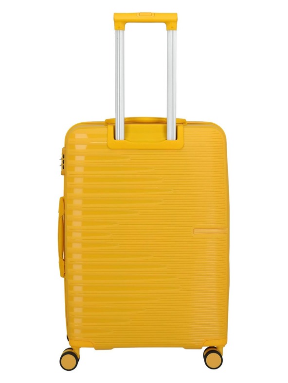 Travelite Utazási bőrönd Travelite Pacific M Sárga
