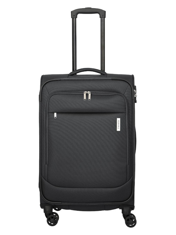 Travelite Utazási bőrönd Travelite Priego M Anthracite