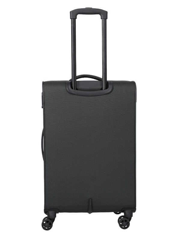 Travelite Utazási bőrönd Travelite Priego M Anthracite