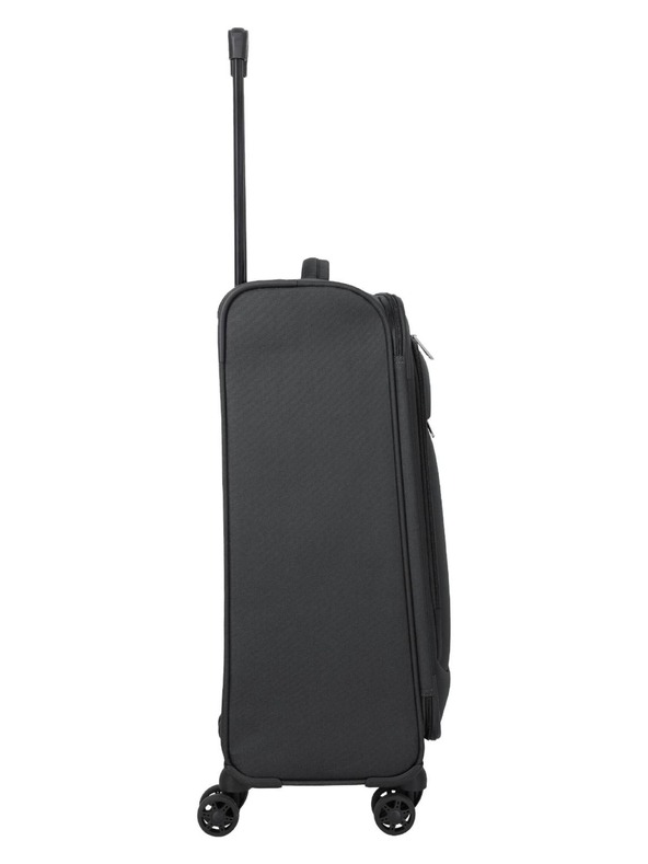Travelite Utazási bőrönd Travelite Priego M Anthracite