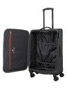 Travelite Utazási bőrönd Travelite Priego M Anthracite