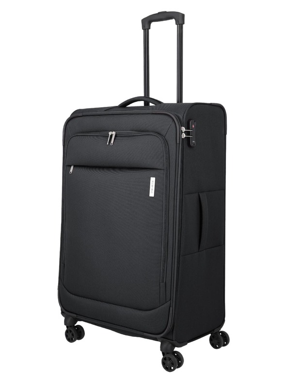 Travelite Utazási bőrönd Travelite Priego L Anthracite