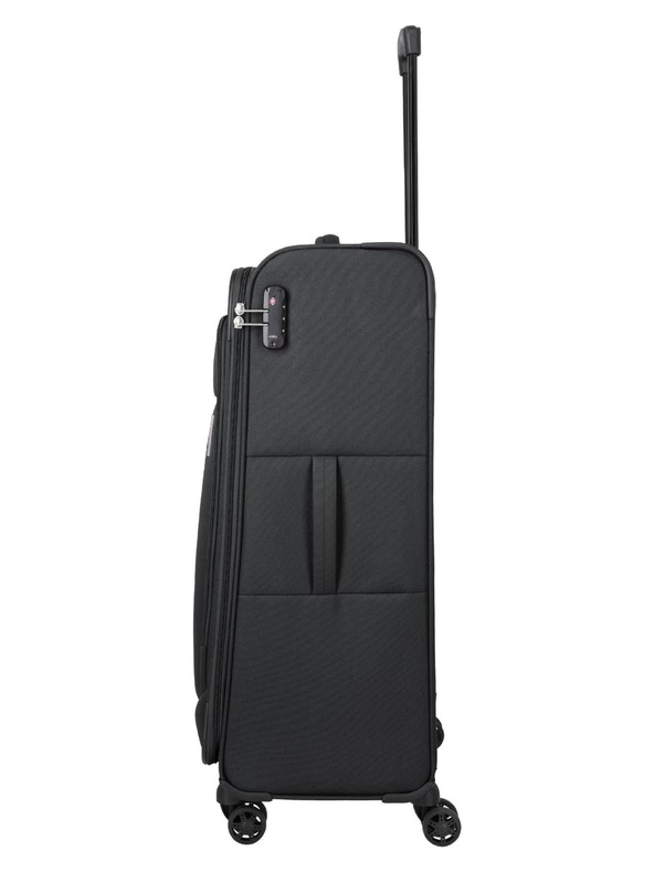 Travelite Utazási bőrönd Travelite Priego L Anthracite